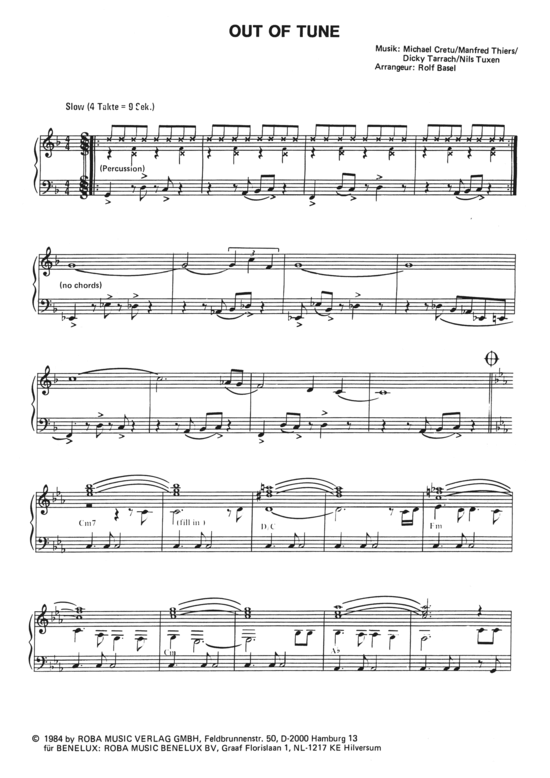 Produktbild zu: Out Of Tune Moti Special