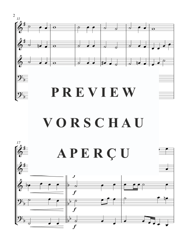 Product gallery: Page 4 of 11 When I Survey the Wondrous Cross, , Brass Quintet