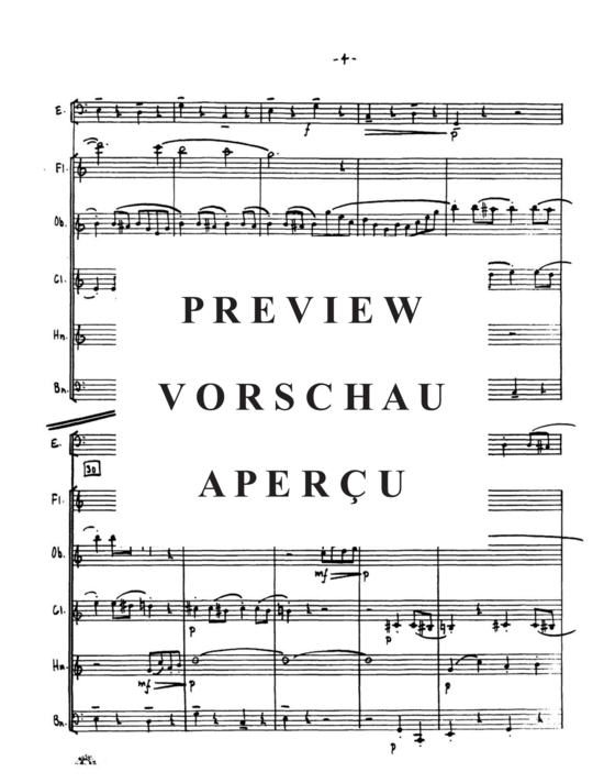 Produktgalerie: Seite 6 von 21 Sextet , , (Gemischtes Ensemble für Holzbläser Quintett + Euphonium Solo)
