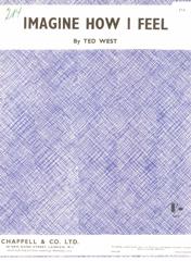 cover: Imagine How I Feel, Ted West, Gesang, Gitarre, Klavier