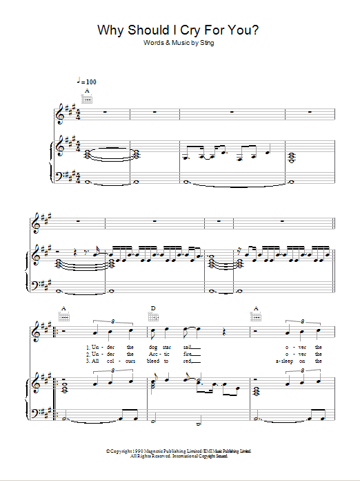 Produktbild zu: Why Should I Cry For You?
