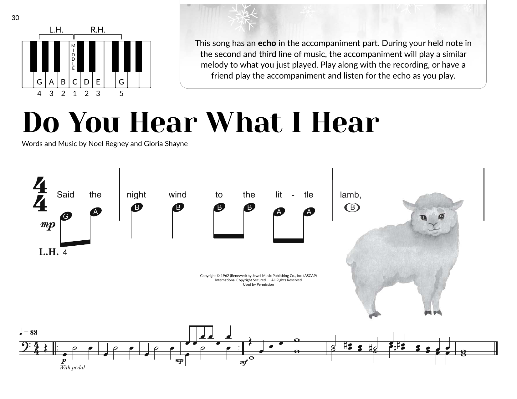 Product gallery: Page 1 of 1 Do You Hear What I Hear (arr. Brittany McCorriston), Gloria Shayne
