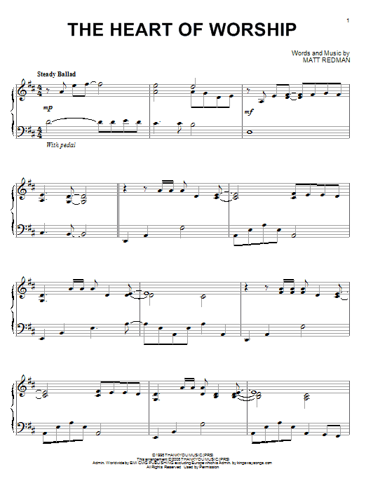 Product gallery: Page 1 of 1 The Heart Of Worship, Matt Redman