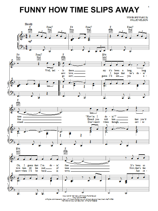 Produktgalerie: Seite 1 von 1 Funny How Time Slips Away, Elvis Presley, Gesang, Gitarre, Klavier