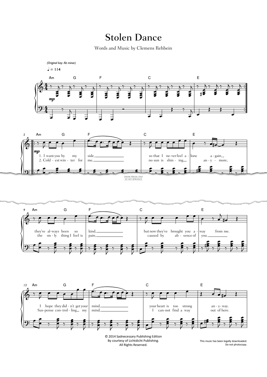 Product gallery: Page 1 of 1 Stolen Dance, Milky Chance