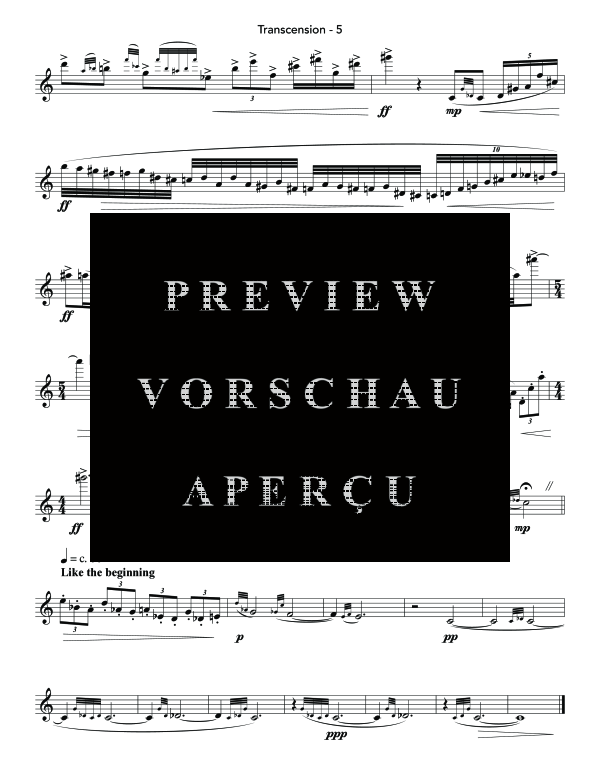 Product gallery: Page 10 of 11 Trancension, , (Saxophon Solo)