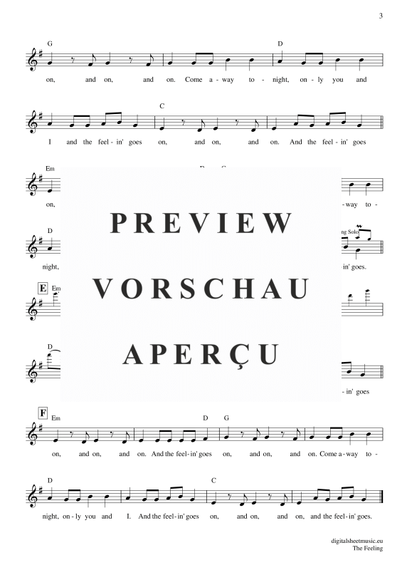 Produktgalerie: Seite 4 von 4 The Feeling, Frequencies, Lost, (Gesang)