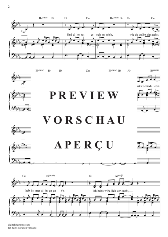 gallery: Ich Hab´S Wirklich Versucht , Ott, Kerstin, (Klavier + Gesang)