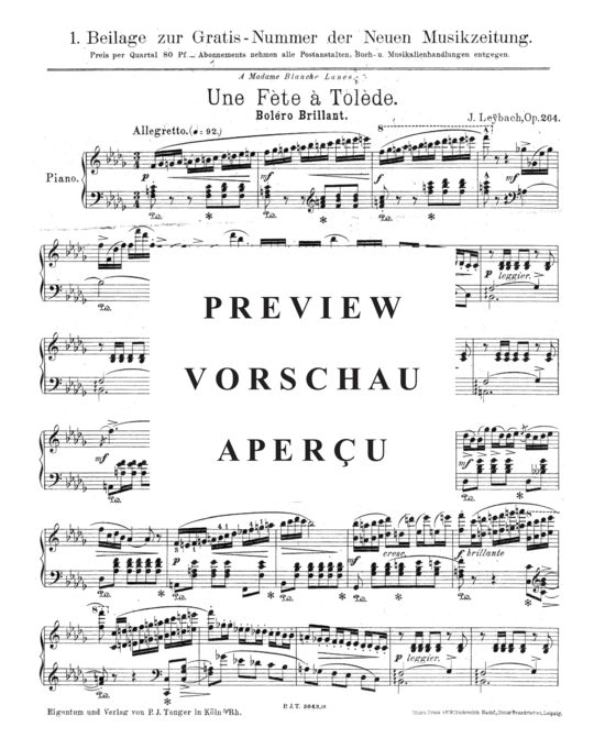 Product gallery: Page 2 of 5 Une Fete a Tolede , , Piano Solo