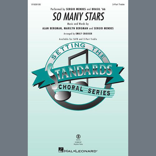 Produktbild zu: So Many Stars (arr. Emily Crocker)