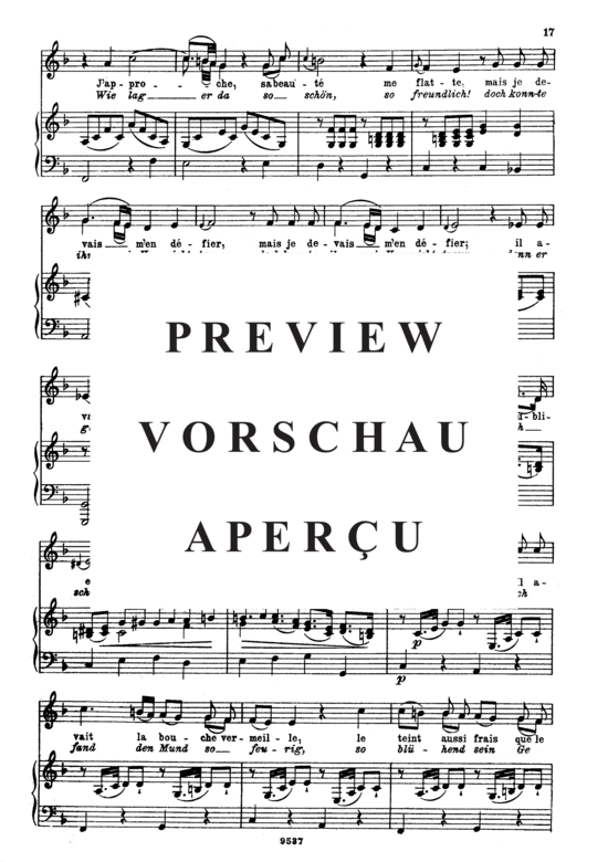 gallery: Dans un bois solitaire, K.308-295b , , (Gesang tief + Klavier)