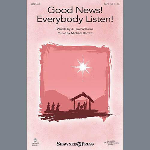 cover: Good News! Everybody Listen!, Michael Barrett, Chor