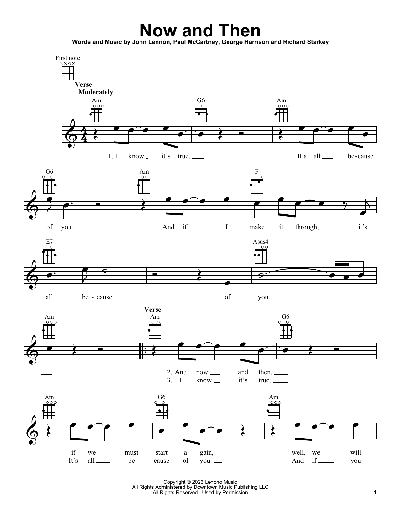 Product gallery: Page 1 of 1 Now And Then, The Beatles
