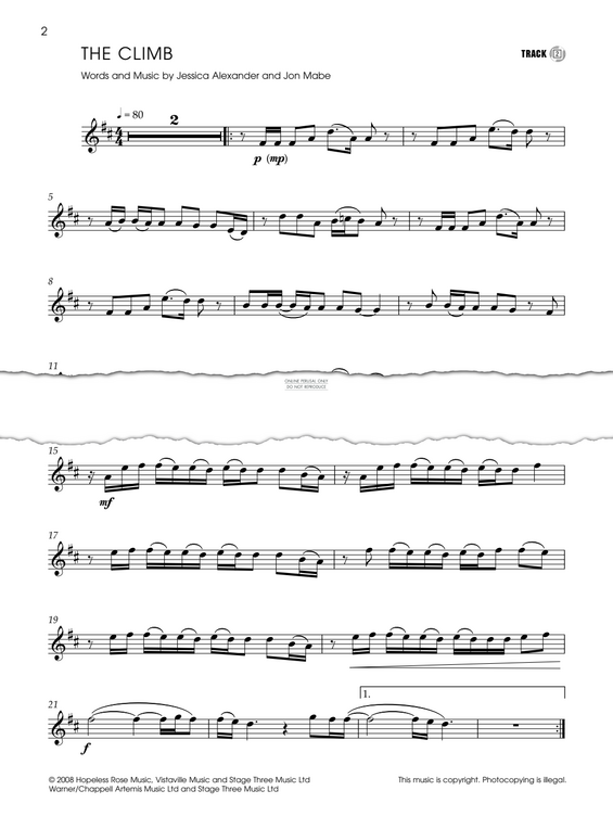 Product gallery: Page 1 of 1 The Climb, Miley Cyrus