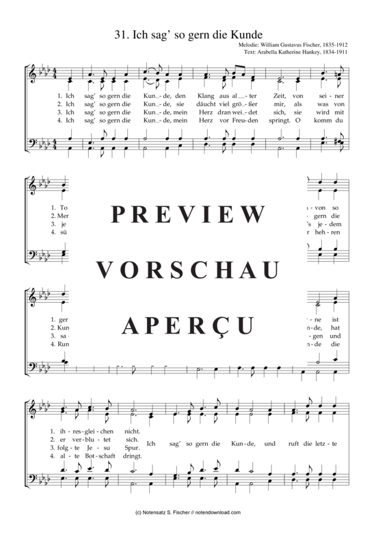 Product gallery: Page 2 of 3 Ich sag so gern die Kunde  , , (mixed choir)