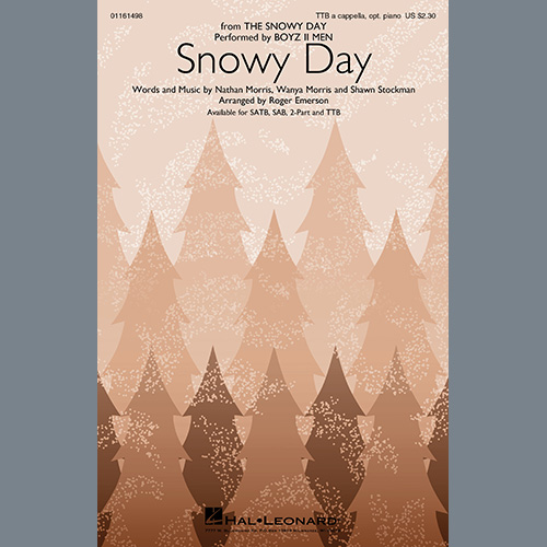 Product picture to: Snowy Day (from The Snowy Day) (arr. Roger Emerson)
