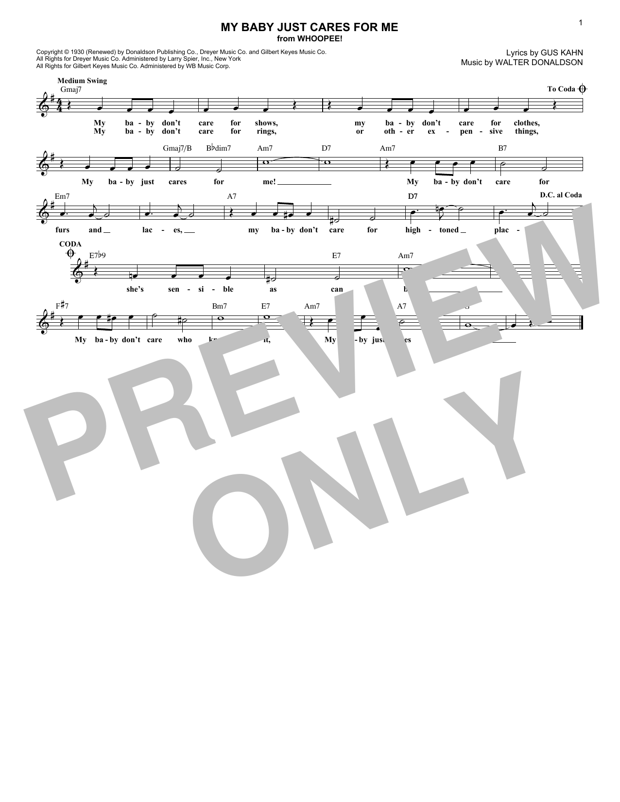 Product gallery: Page 1 of 1 My Baby Just Cares For Me, John Pizzarelli