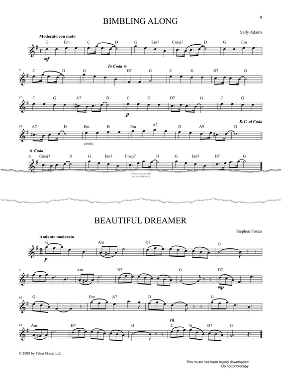 Product gallery: Page 1 of 1 Beautiful Dreamer, Stephen Foster