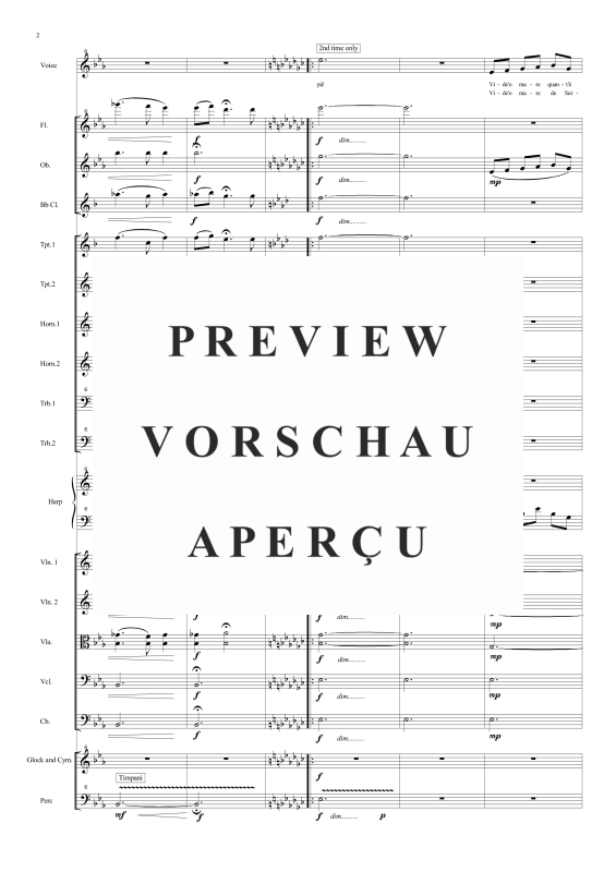Product gallery: Page 5 of 11 Return to Sorrento, , Solo Voice and Small Orchestra