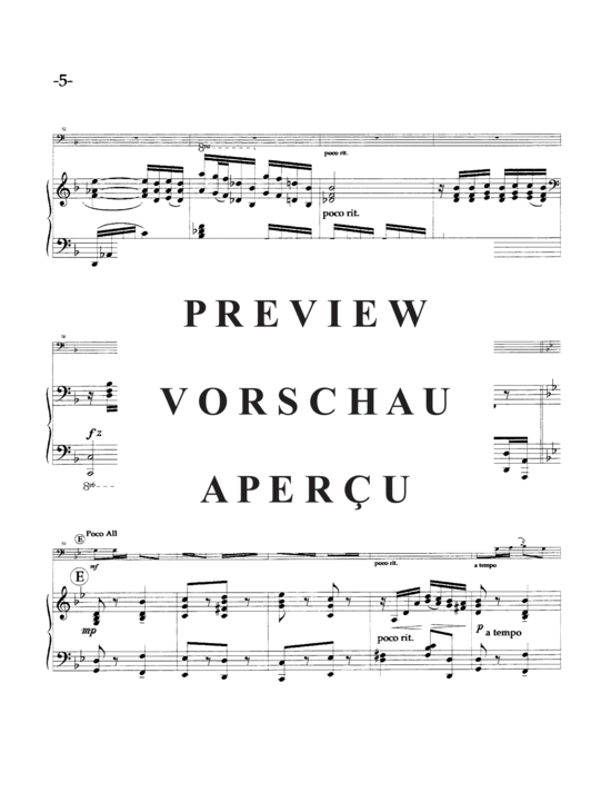 Produktgalerie: Seite 9 von 18 Concert Piece , , (Euphonium/Posaune + Klavier)