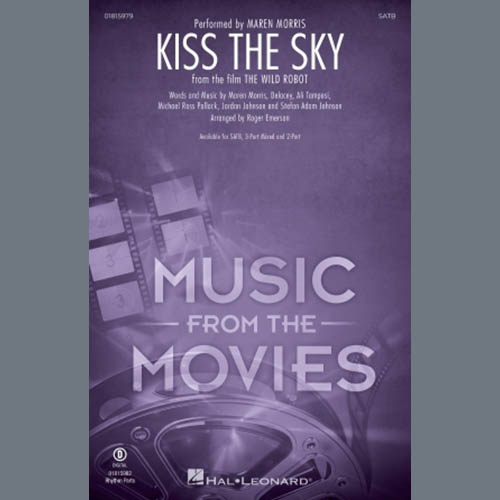 cover: Kiss The Sky (from The Wild Robot) (arr. Roger Emerson), Maren Morris