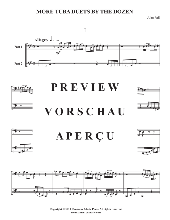 Product gallery: Page 4 of 21 More Tuba Duets by the Dozen , , (Tuba Duet)