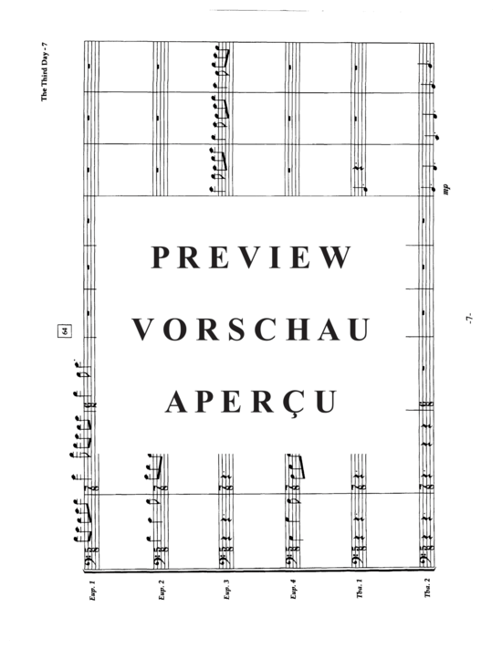 Produktgalerie: Seite 9 von 21 The Third Day , , (Tuba Ensemble EEEETT)