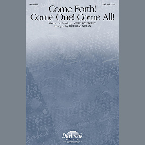 cover: Come Forth! Come One! Come All!, Douglas Nolan