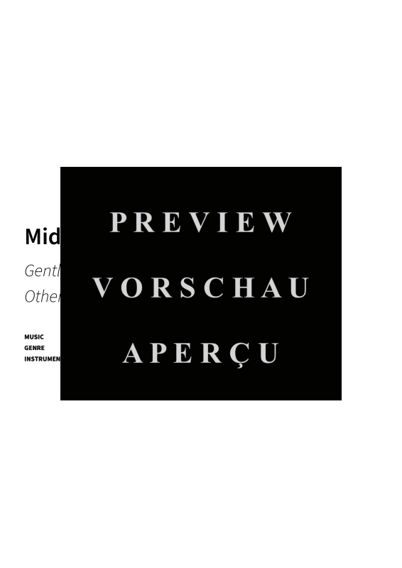 gallery: Midnight - Gentle Melodies for Weddings, Church, and Other Occasions, , Trompete in B und Klavier