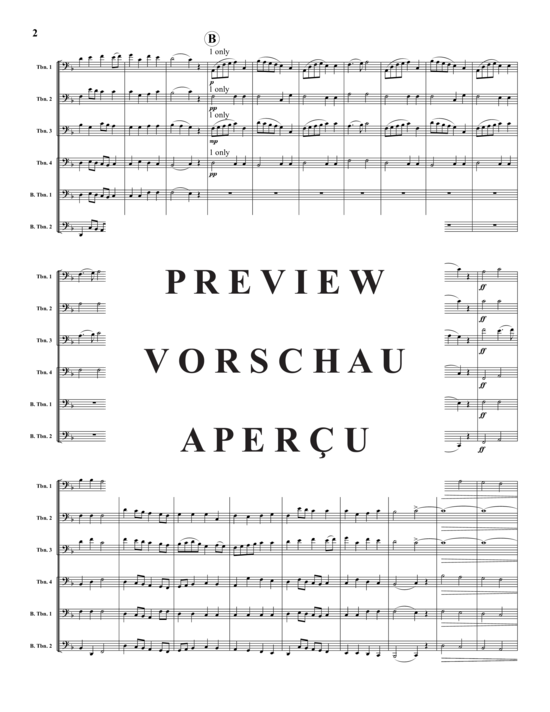 Product gallery: Page 3 of 19 Marsch aus der Militär Suite in F , , (Trombone ensemble)