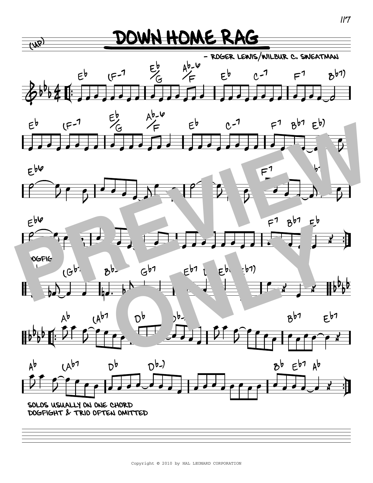 Product picture to: Down Home Rag (arr. Robert Rawlins)