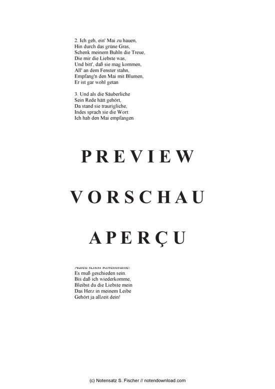 Product gallery: Page 3 of 3 Der Winter ist vergangen , , (mixed choir)