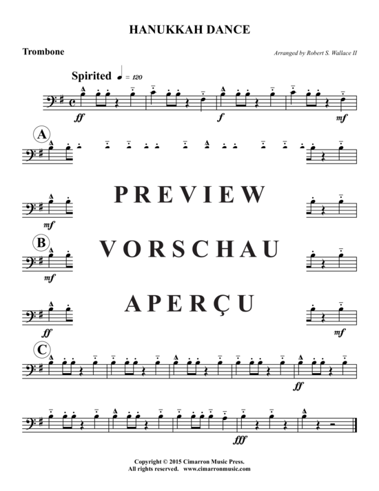 Produktgalerie: Seite 6 von 7 Hanukkah Dance , , (Blechbläser-Quintett)