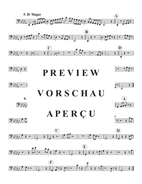 Product gallery: Page 15 of 21 Donut Etudes Vol 1 , , (Trombone Quartet)
