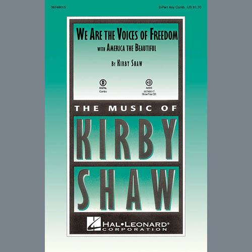 cover: We Are The Voices of Freedom, Kirby Shaw, Chor