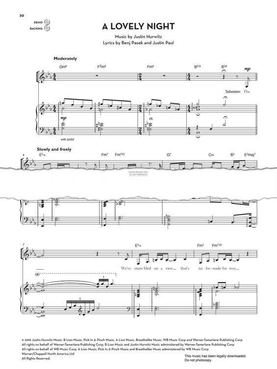 Produktbild zu: A Lovely Night