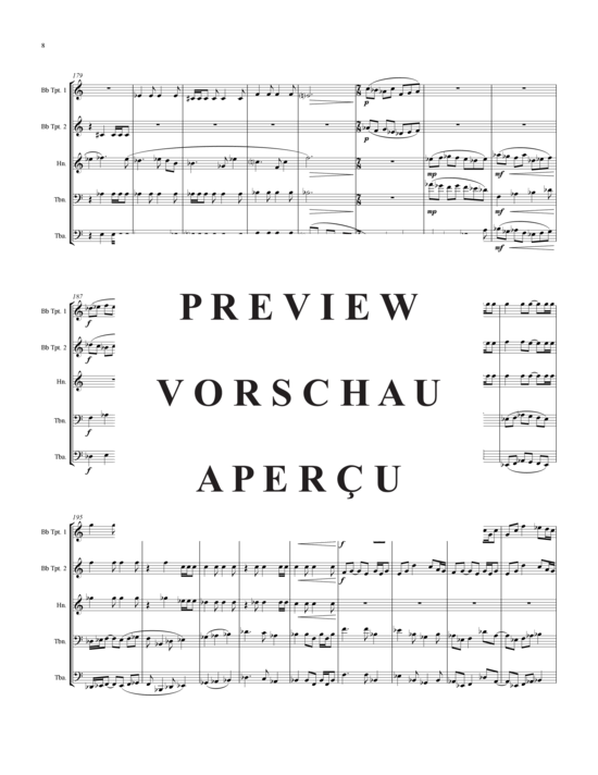 Produktgalerie: Seite 9 von 21 Sinfonietta , , (Blechbläserquintett)