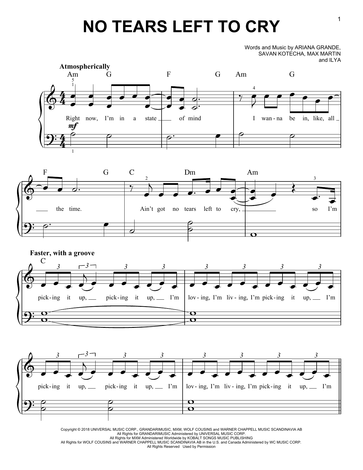 Produktbild zu: No Tears Left To Cry