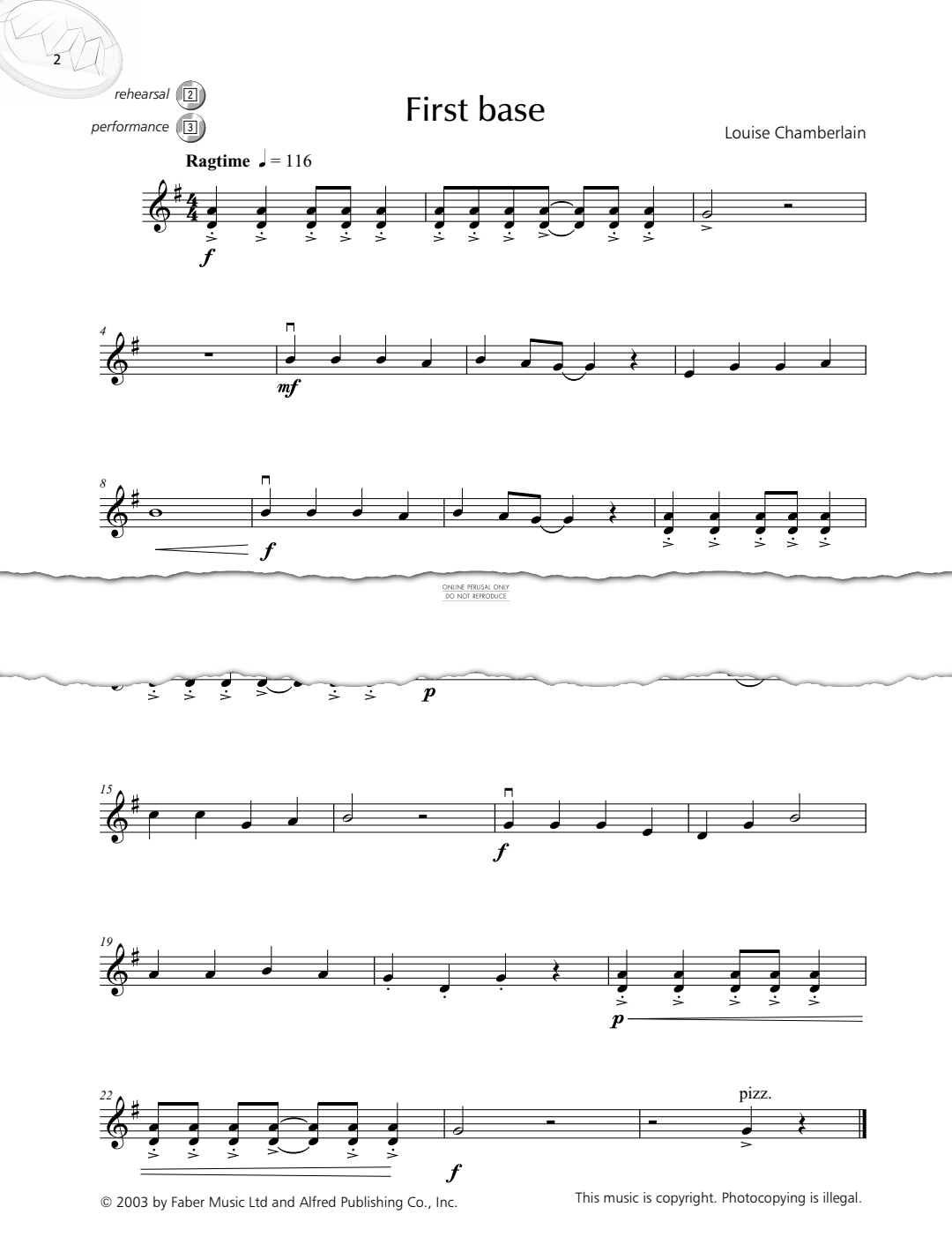Produktgalerie: Seite 1 von 1 First Base, Louise Chamberlain, Klavier, Violine