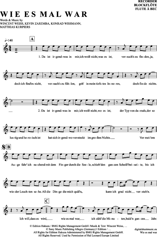 Product picture to: Wie Es Mal War Wincent Weiss