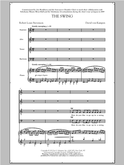 Produktbild zu: The Swing