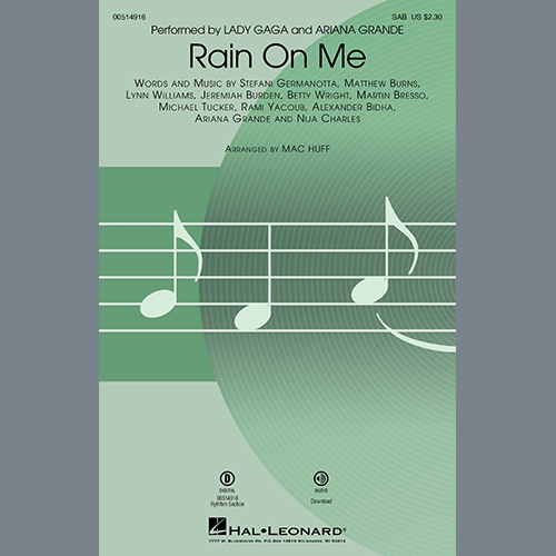 cover: Rain On Me (arr. Mac Huff), Lady Gaga & Ariana Grande