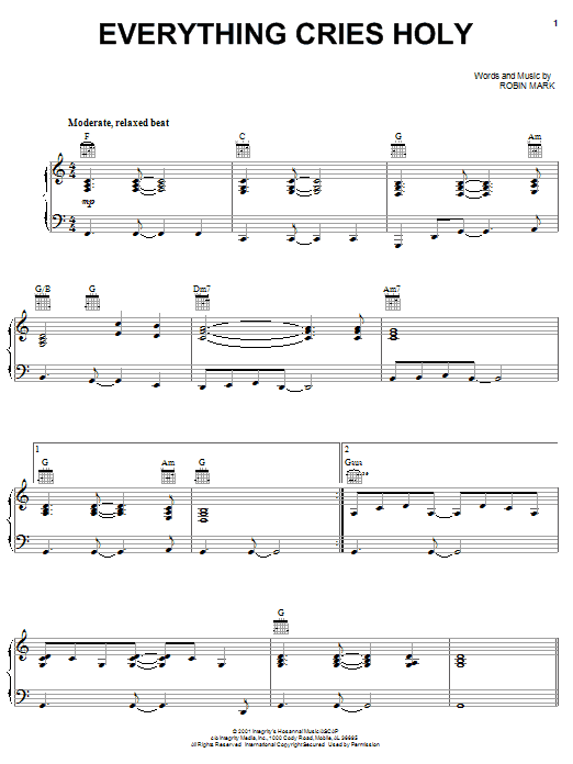 Produktbild zu: Everything Cries Holy