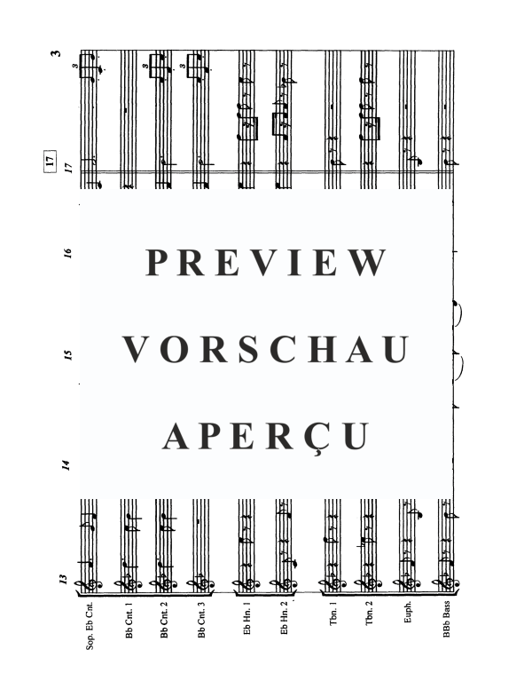 Produktgalerie: Seite 6 von 11 Großer Marsch aus Aida, , Blechbläser Ensemble 10-stimmig