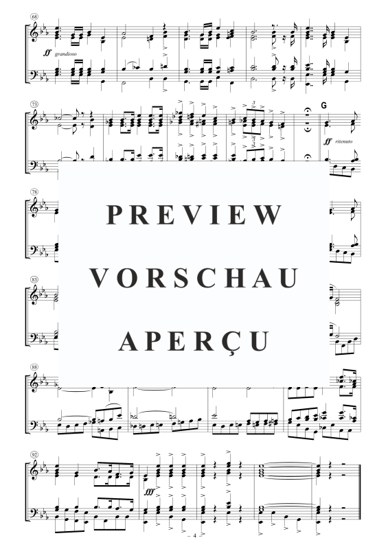 Produktgalerie: Seite 5 von 9 Triumph-Marsch aus der Oper Aida, , Posaunenchor