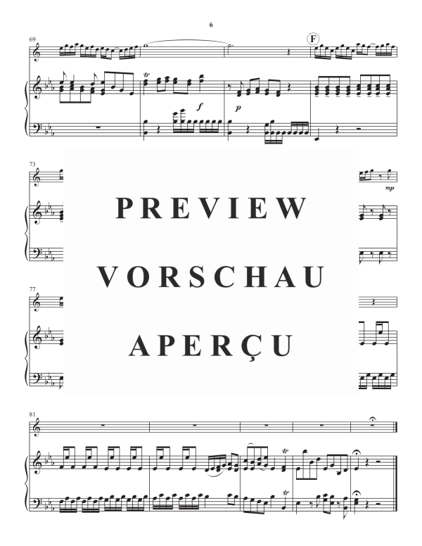 Produktgalerie: Seite 9 von 11 Konzert No. 2 in Es-Dur, , Horn in F und Klavier