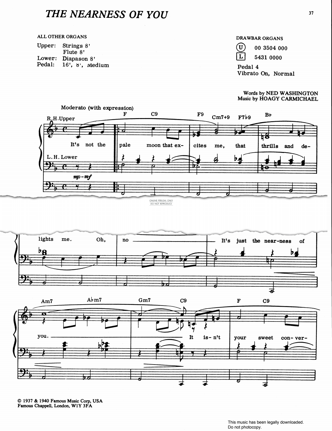 gallery: The Nearness Of You, Hoagy Carmichael, Gesang, Gitarre, Orgel
