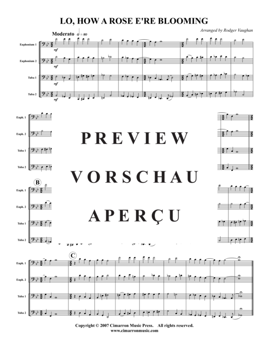 Product gallery: Page 21 of 21 13 Weihnachtlieder , , (Tuba Quartet: 2x Baritone, 2xTuba)