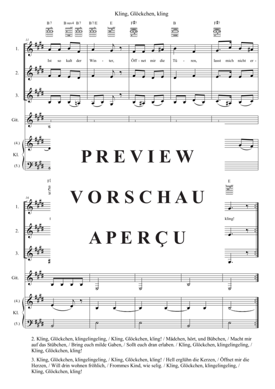 Produktgalerie: Seite 3 von 11 Kling, Glöckchen, kling! , , (flexibles Quintett)