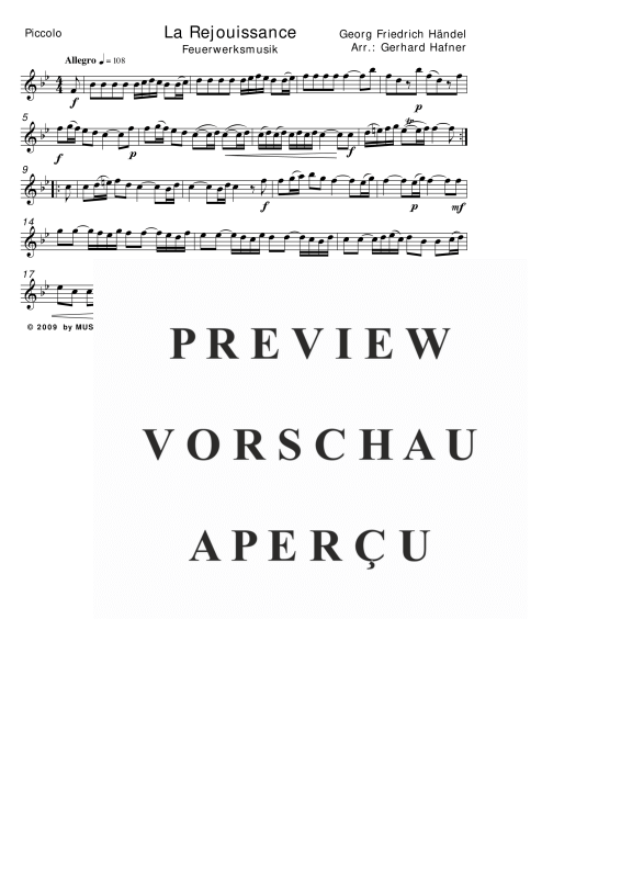 gallery: Feuerwerksmusik - La Réjouissance, , (large wind orchestra)